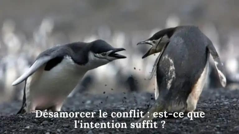 désamorcer un conflit
